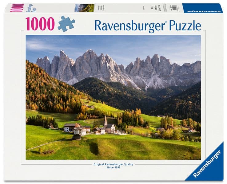 Erwachsenenpuzzle 1000 Teile - Dolomiten im Herbst