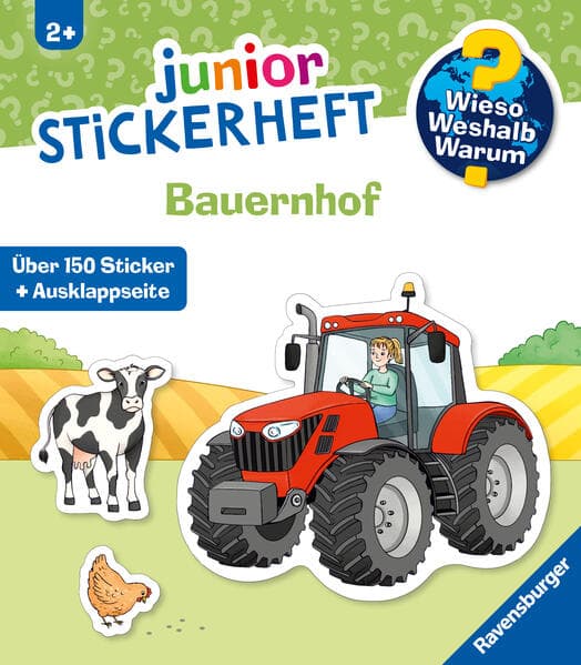 Wieso? Weshalb? Warum? junior Stickerheft - Bauernhof