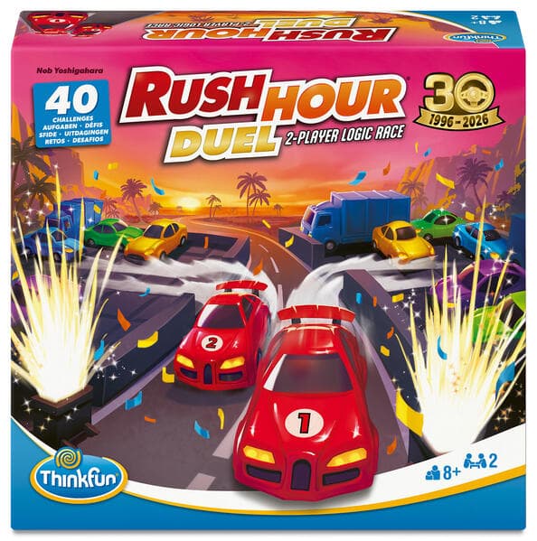 ThinkFun Rush Hour Duel - Logikspiel ab 8 Jahre