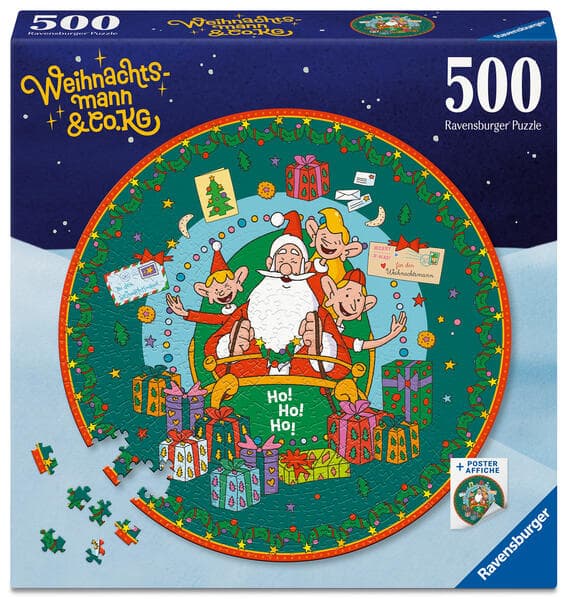 Erwachsenenpuzzle 500 Teile - Weihnachtsmann & Co.KG