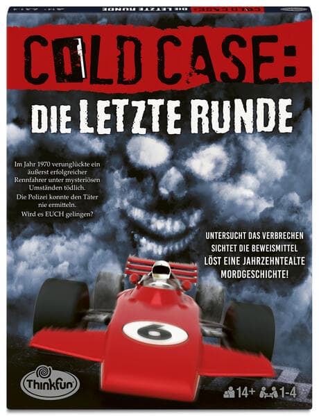 ThinkFun Cold Case: Die letzte Runde - Kombinationsspiel ab 14 Jahre
