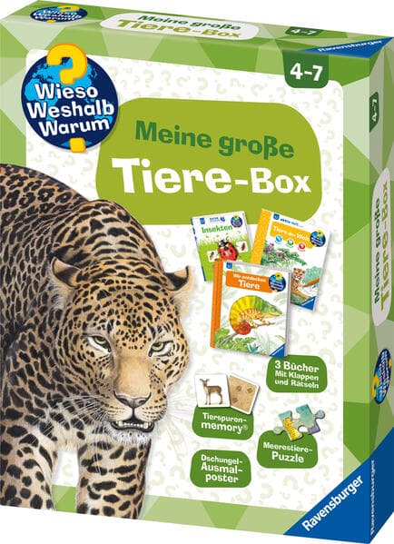 Wieso? Weshalb? Warum? - Meine große Tiere-Box