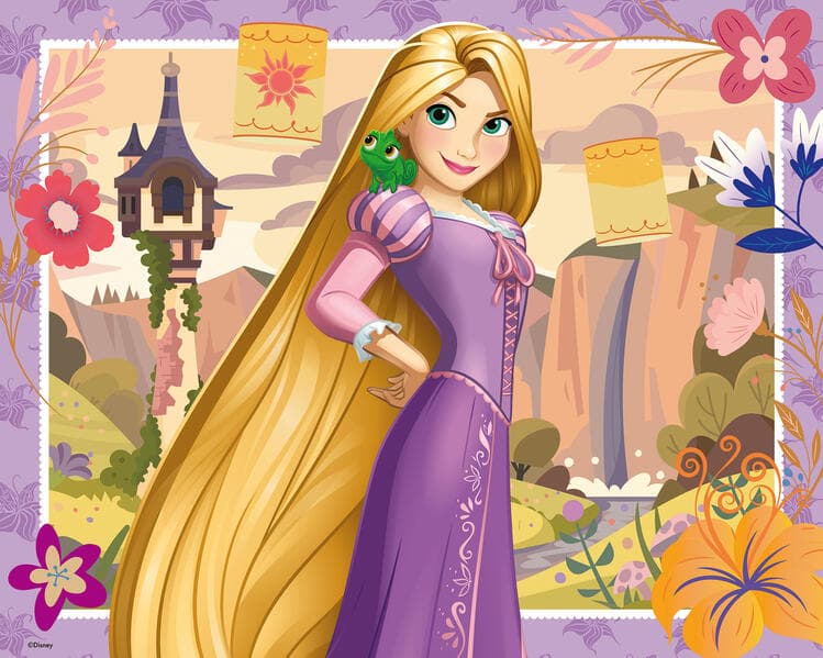 Kinderpuzzle 48 Teile - Disney Prinzessinnen - Prinzessin Rapunzel
