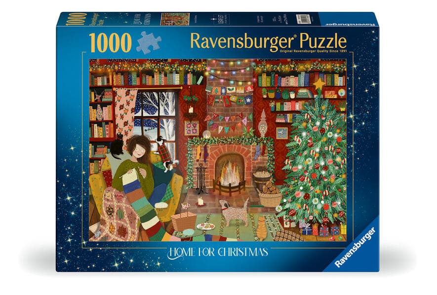 Weihnachtspuzzle 1000 Teile - Besinnliche Weihnachten zu Hause