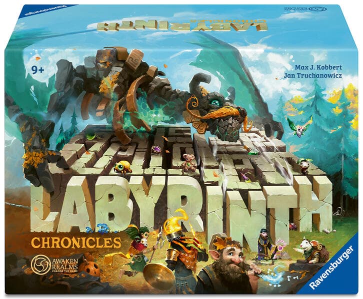 Labyrinth Chronicles - Gesellschaftsspiel & Brettspiel ab 9 Jahre