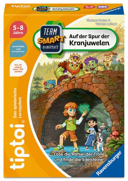 tiptoi® Team SMART ermittelt: Auf der Spur der Kronjuwelen - ab 5 Jahre