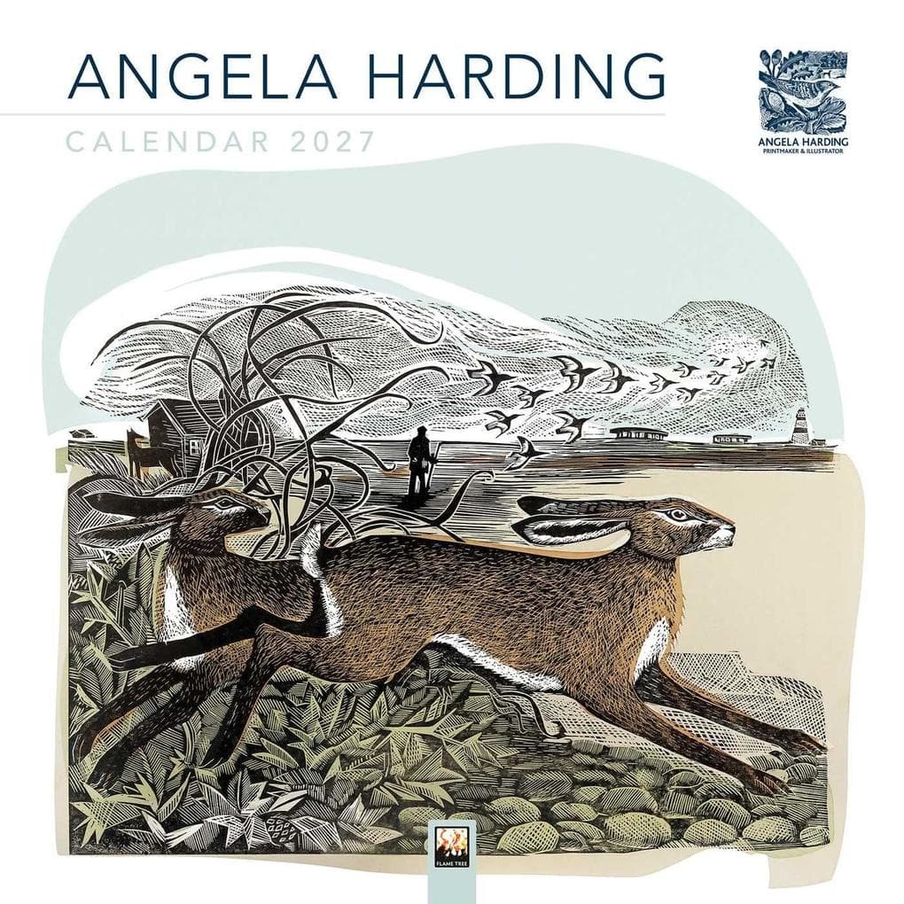 Angela Harding 2027 - Original Flame Tree Publishing-Kalender [Kalender]