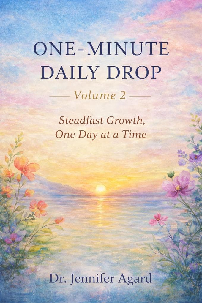 ONE-MINUTE DAILY DROP,Steadfast Growth, One Day at a Time: 100 Moments of Faith, Reflection, and Encouragement