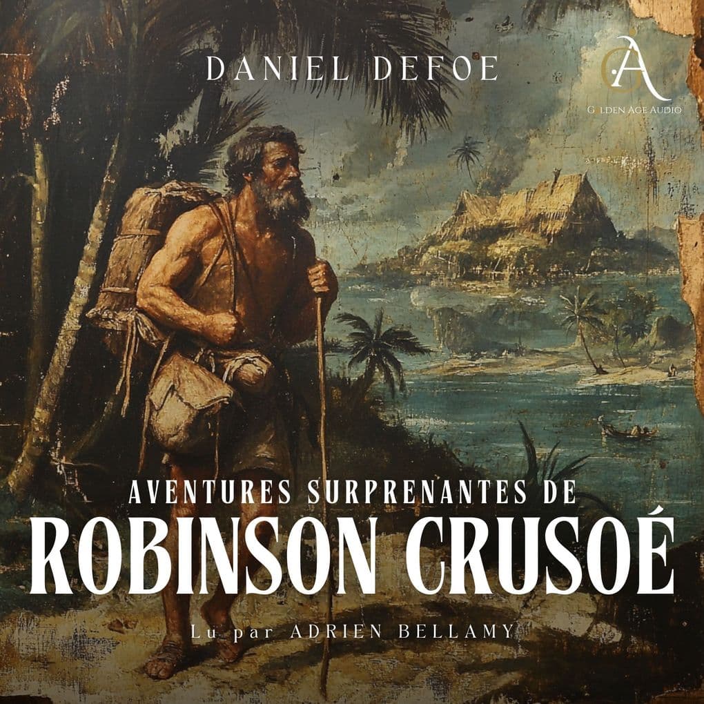 Aventures surprenantes de Robinson Crusoé - Livre Audio