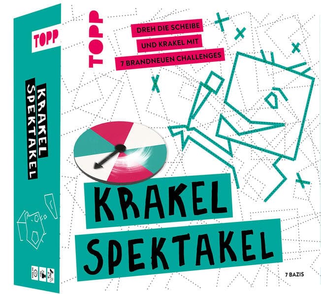 Krakel-Spektakel - Dreh die Scheibe und krakel mit 7 brandneuen Challenges
