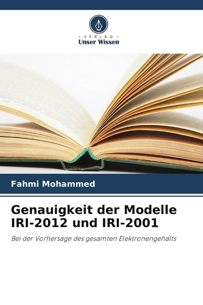 Genauigkeit der Modelle IRI-2012 und IRI-2001
