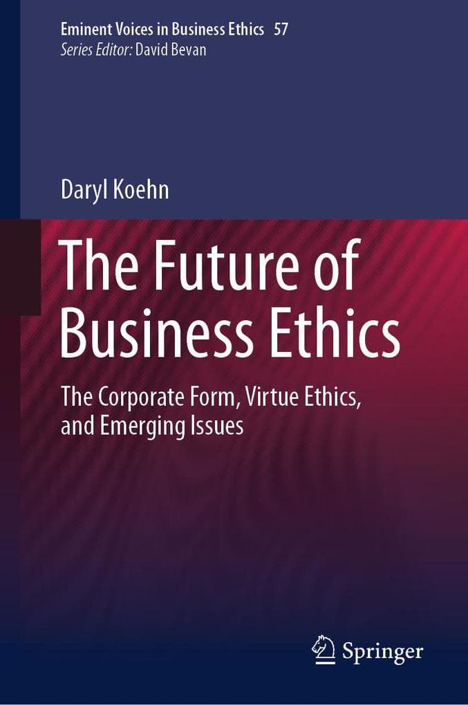 The Future of Business Ethics