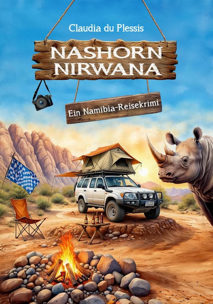 Nashorn Nirwana | Band 1 der humorvollen Namibia-Reisekrimi-Reihe