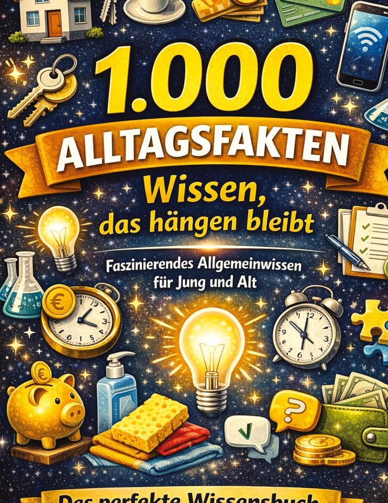 1.000 Alltagsfakten - Wissen, das hängen bleibt