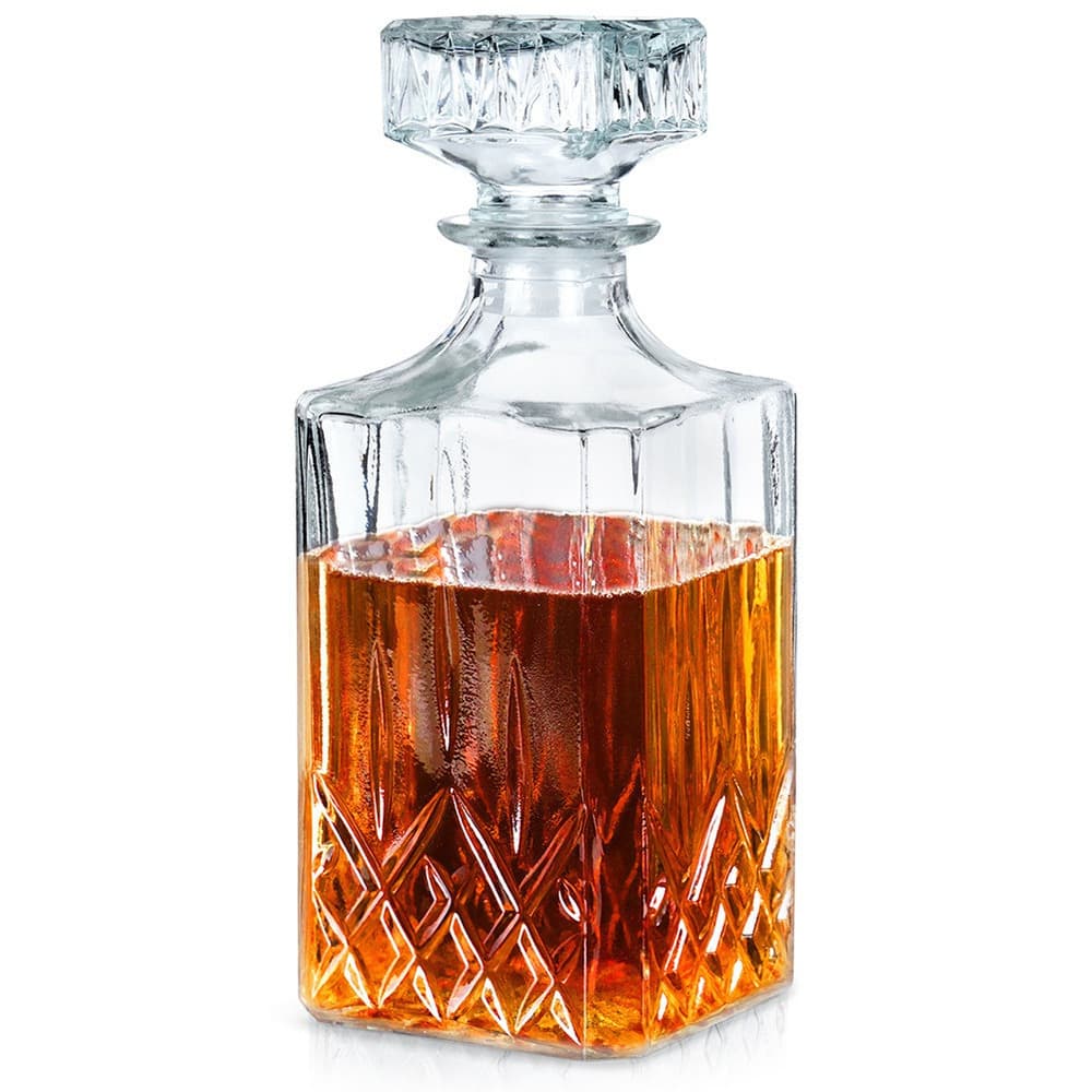 Whiskykaraffe aus Glas, 900 ml