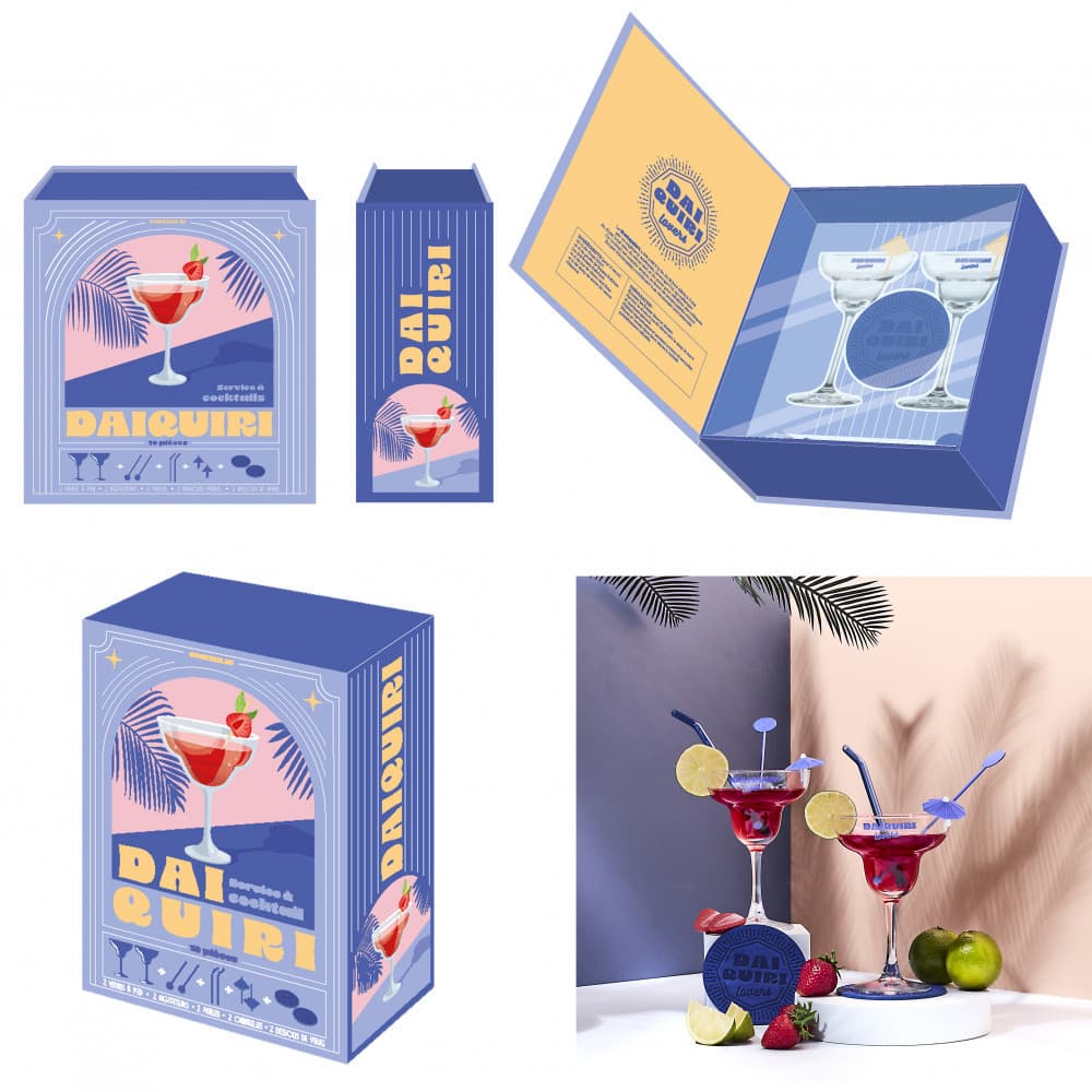 10-teiliges Daiquiri-Cocktail-Set