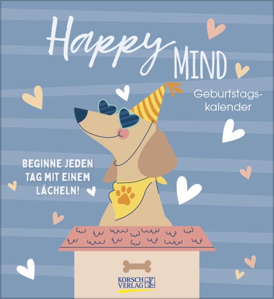Geburtstagskalender Happy Mind
