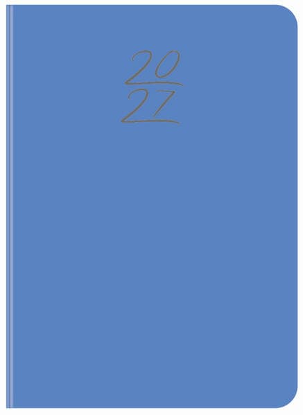 Wochentimer Colour blau 2027