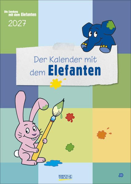 Der Kalender mit dem Elefanten 2027