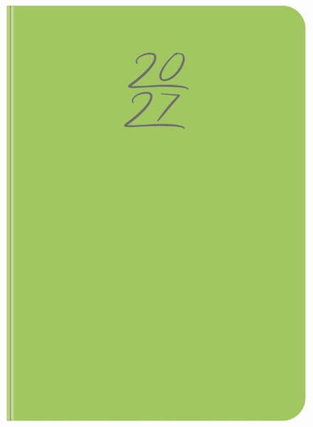 Wochentimer Colour grün 2027