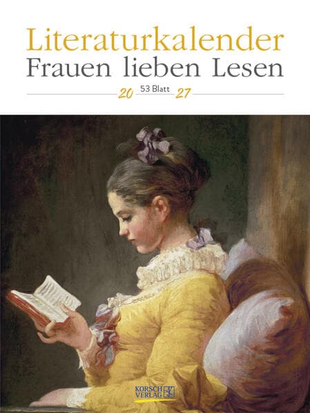 Literaturkalender Frauen lieben Lesen 2027
