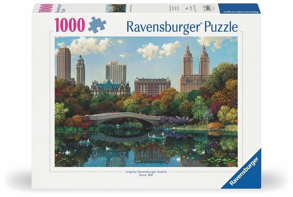 NY Central Park, Bow Bridge 1000 PC Puzzle