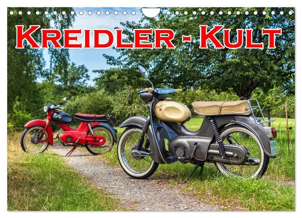 Kreidler-Kult (Wandkalender 2027 DIN A4 quer), CALVENDO Monatskalender