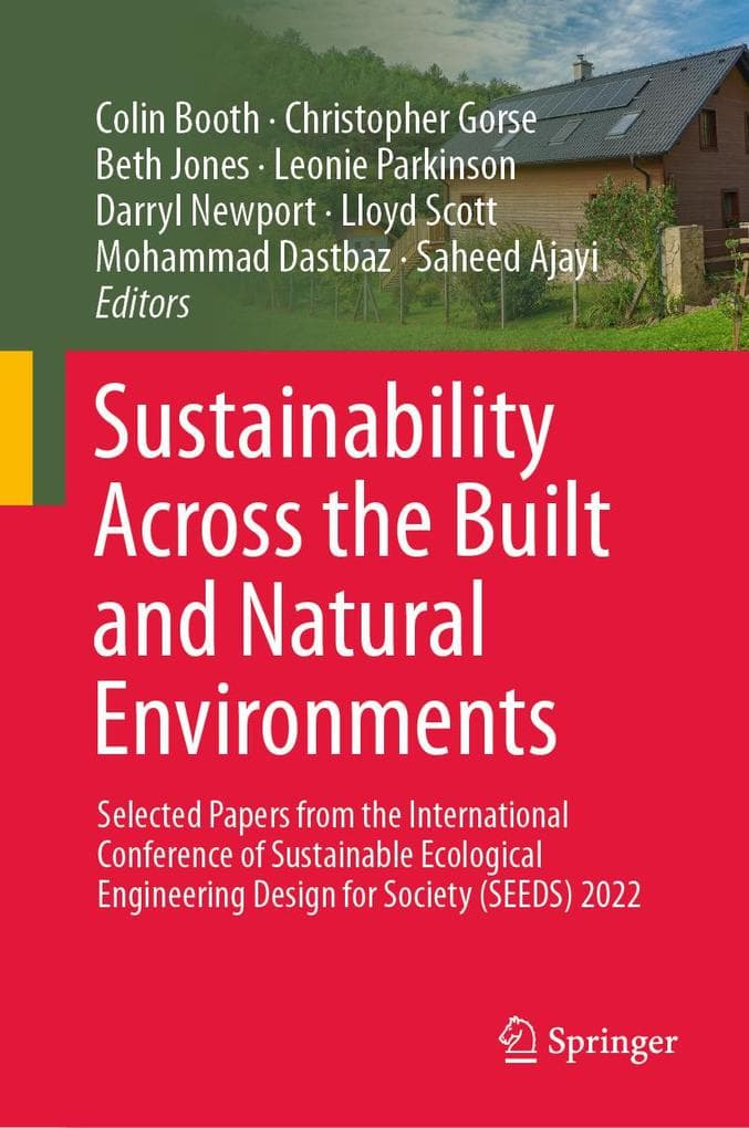 Sustainability Across the Built and Natural Environments