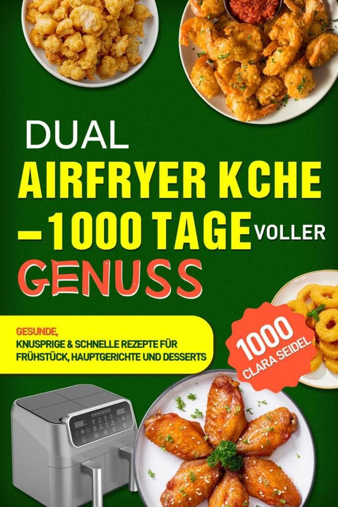 Dual Airfryer Küche - 1000 Tage voller Genuss