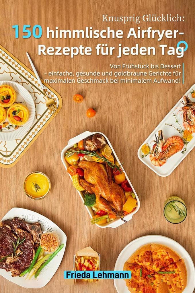 Knusprig Glücklich: 150 himmlische Airfryer-Rezepte für jeden Tag