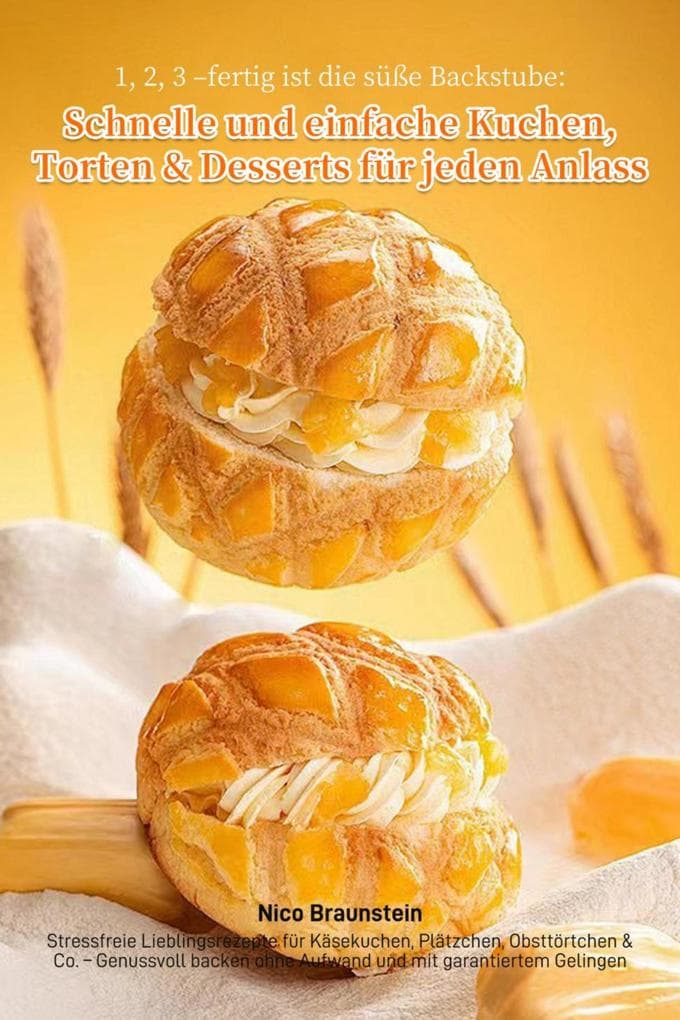 1, 2, 3 - fertig ist die süße Backstube: Schnelle und einfache Kuchen, Torten & Desserts für jeden Anlass