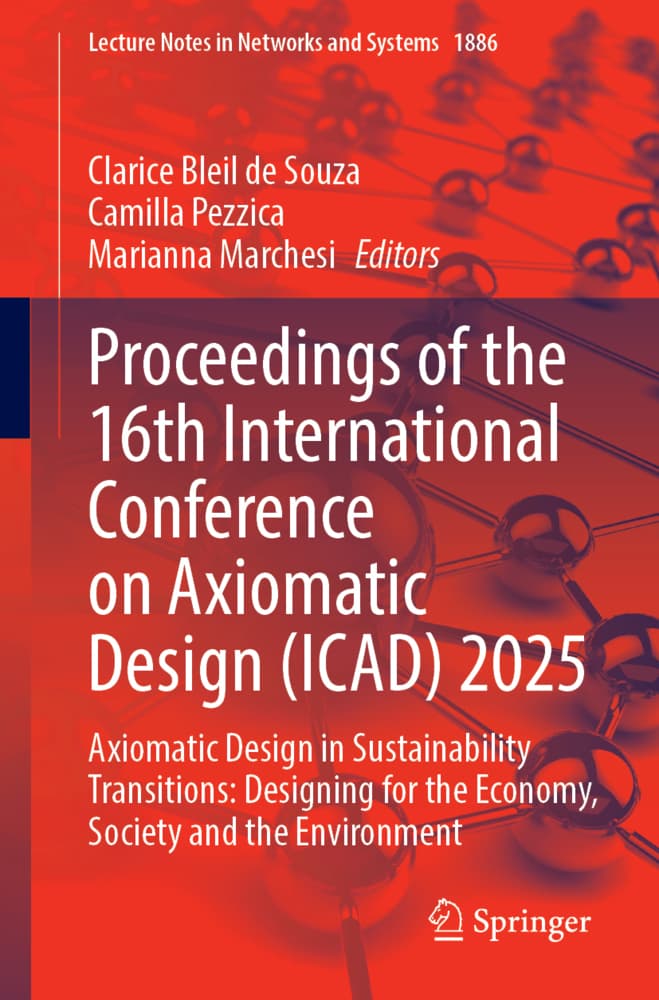 Proceedings of the 16th International Conference on Axiomatic Design (ICAD) 2025