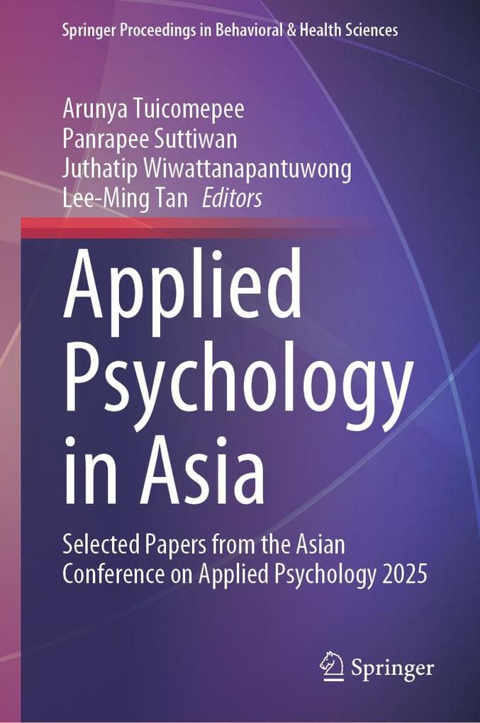 Applied Psychology in Asia