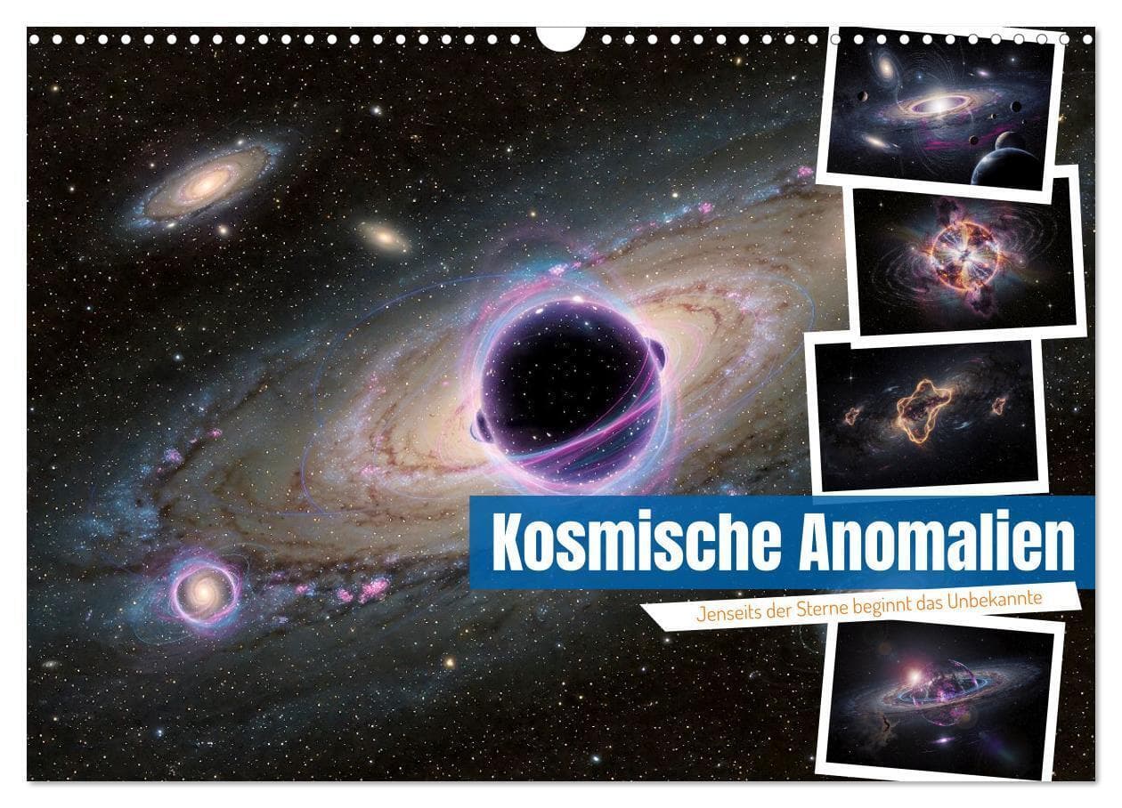 Kosmische Anomalien (Wandkalender 2027 DIN A3 quer), CALVENDO Monatskalender