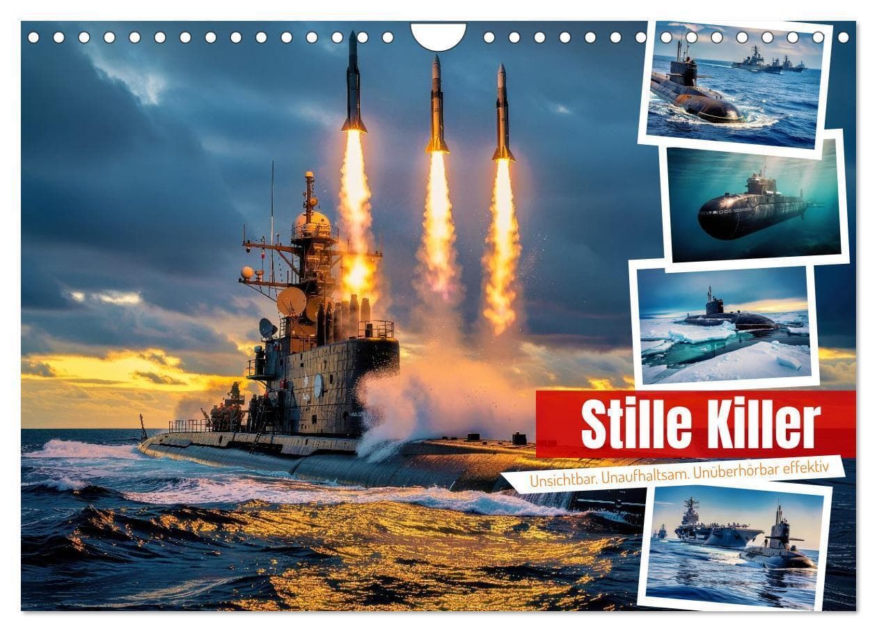 Stille Killer (Wandkalender 2027 DIN A4 quer), CALVENDO Monatskalender