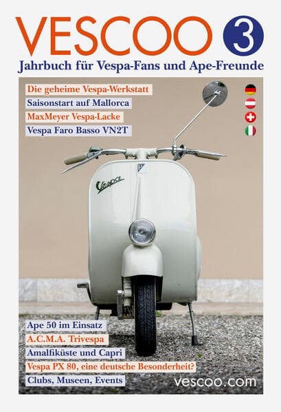VESCOO Jahrbuch für Vespa-Fans und Ape-Freunde