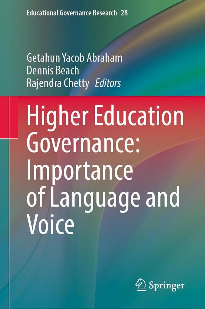 Higher Education Governance: Importance of Language and Voice