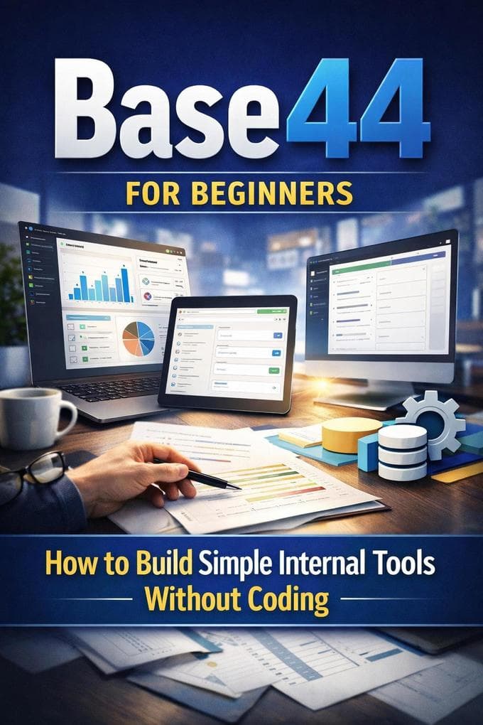 Base44 for Beginners: How to Build Simple Internal Tools Without Coding