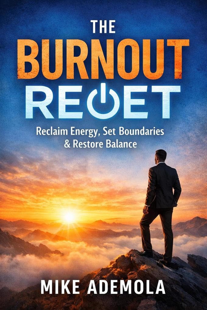The Burnout Reset: A Practical Guide for Overwhelmed Professionals to Reclaim Energy, Set Boundaries, and Restore Balance Without Sacrificing Success