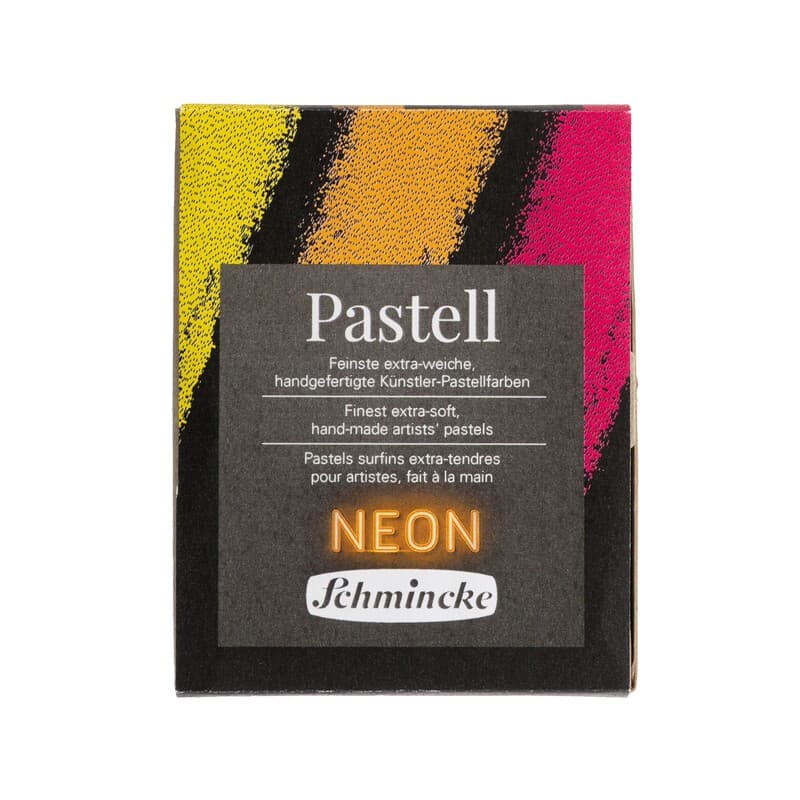 Schmincke Pastell Malkasten Kartonset, 3 Stifte "Neon"