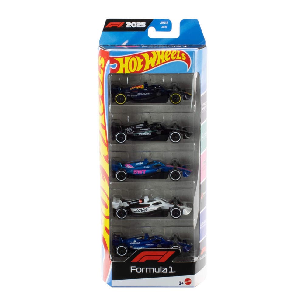 Hot Wheels Formel 1 5er-Pack
