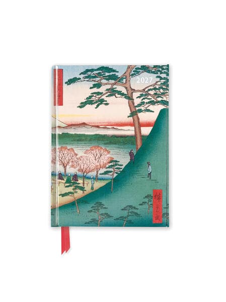 Utagawa Hiroshige - Meguro - Taschenkalender 2027