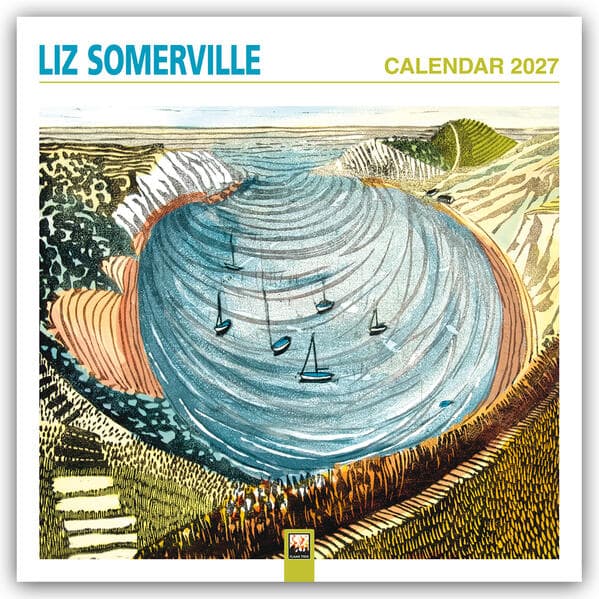 Liz Somerville Kunstkalender 2027 - Original Flame Tree Publishing-Kalender [Kalender]