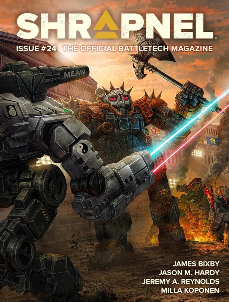 BattleTech: Shrapnel, Issue #24 (The Official BattleTech Magazine)
