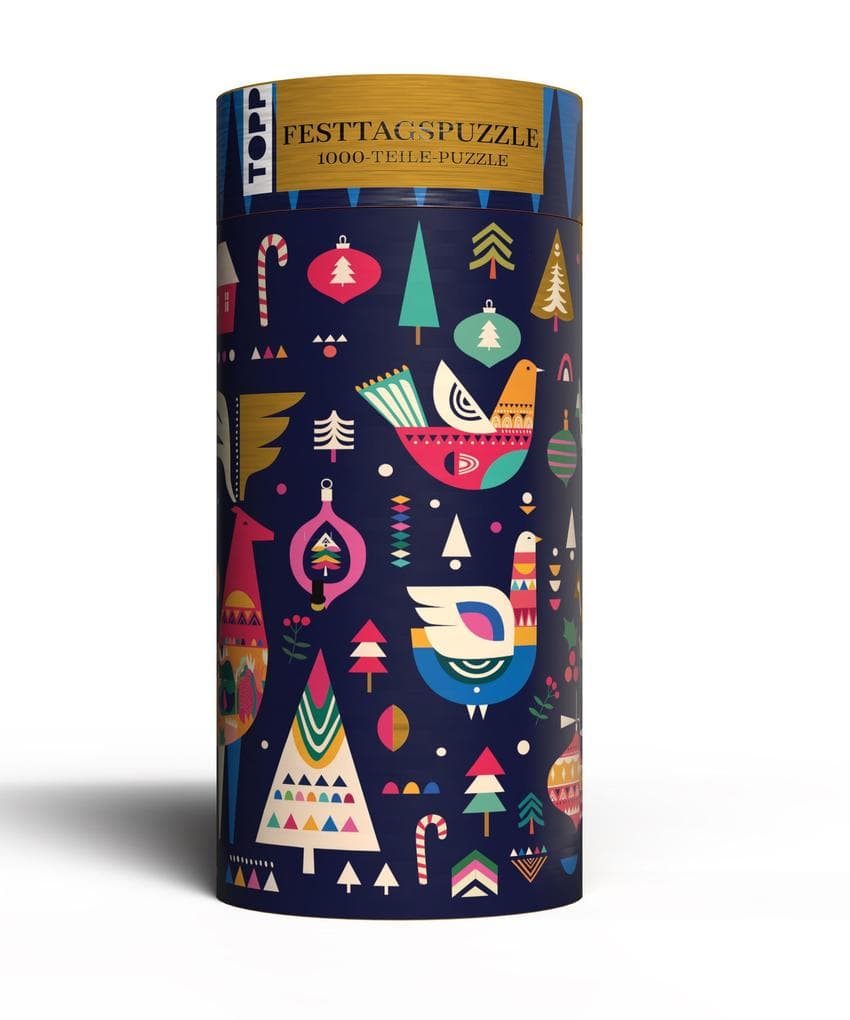 Weihnachts-Puzzle: Festliche Stimmung - 1.000 Teile