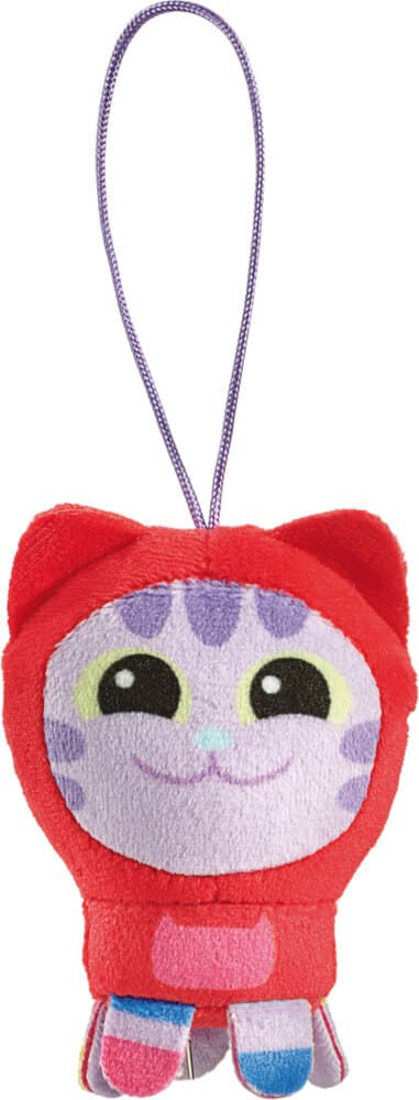 Gabby's Dollhouse, DJ Katzenminze, 8 cm, Anhänger, 6 Stück im Polybeutel