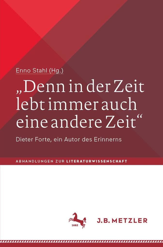 "Denn in der Zeit lebt immer auch eine andere Zeit"