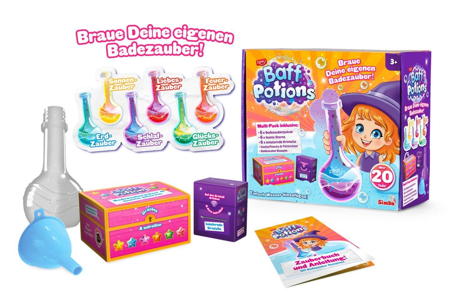 Baff Potions Badezauberset