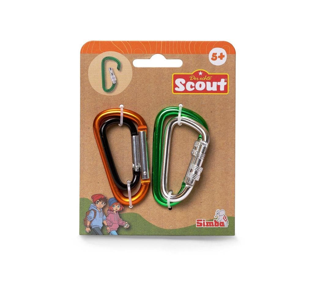 Scout Metallkarabiner 4 Stück