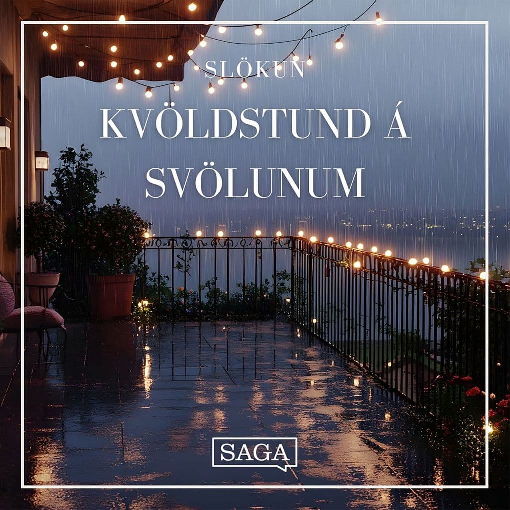 Kvöldstund á svölunum